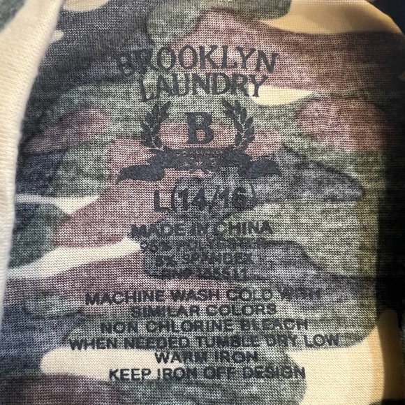 Camo Savage Youth Large (14-16) Pullover With Raised Letter Long Sleeve NWT - Picture 8 of 8